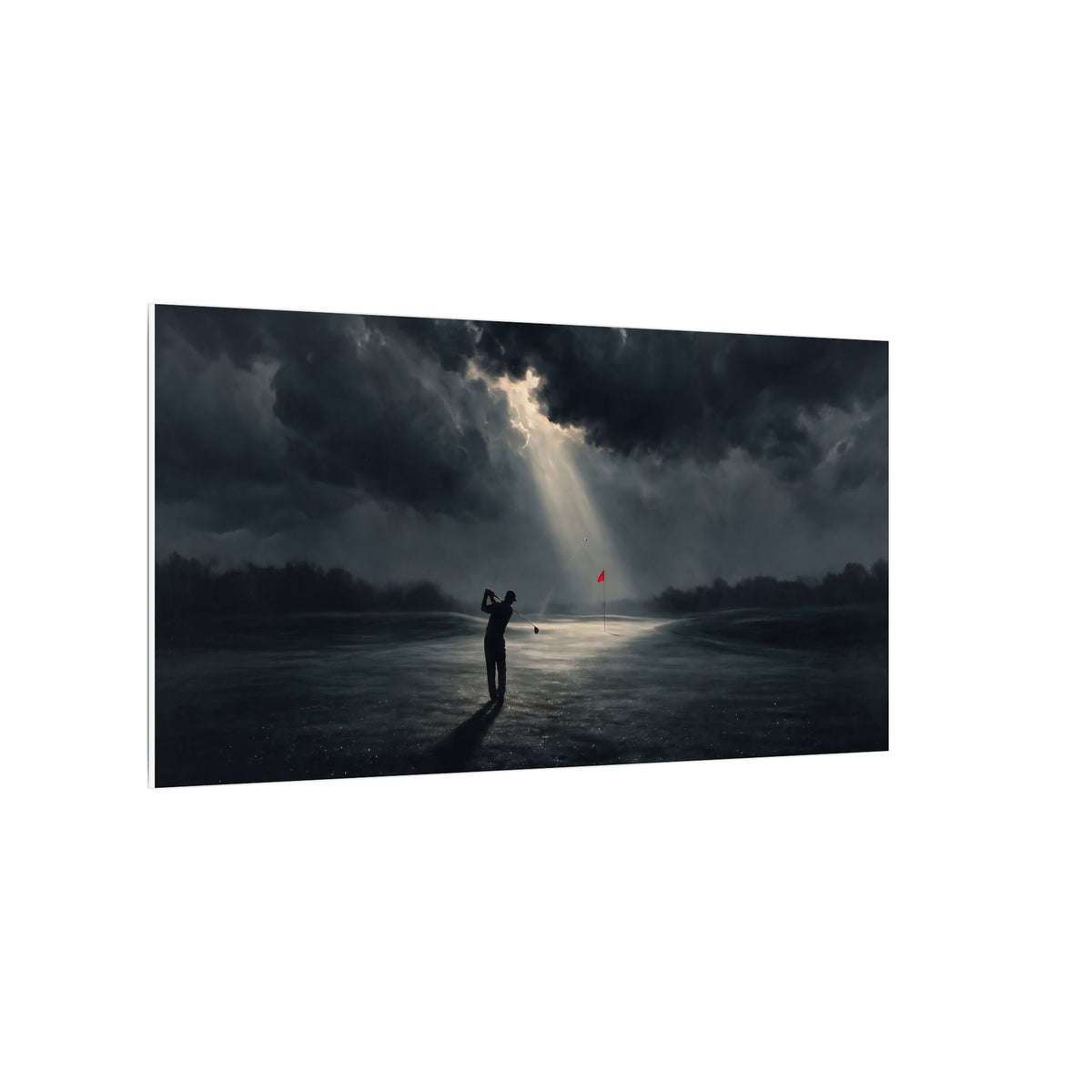 Dawn Patrol - Golf Art | Canvas (Panoramic)