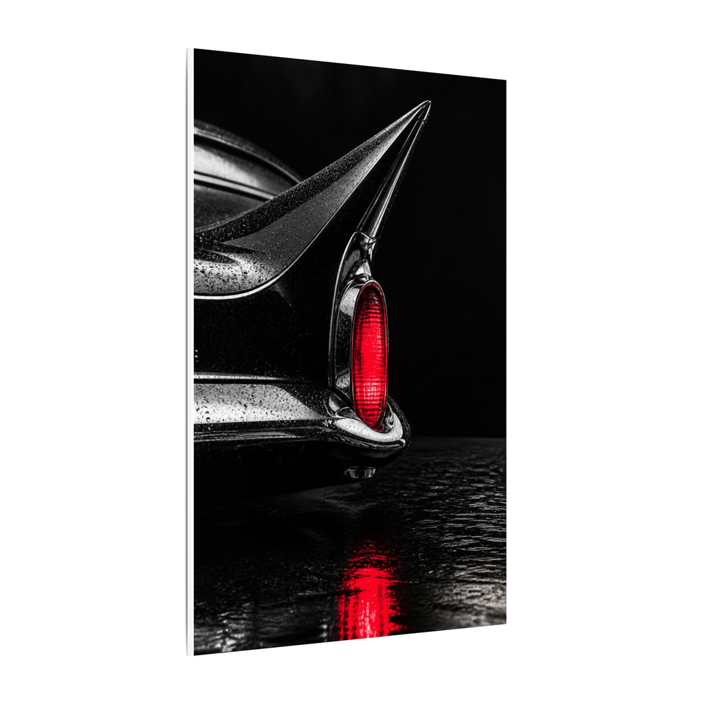 Ruby Tail - Classic Car Wall Art | Canvas