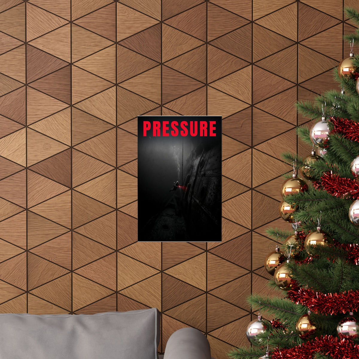 Control the Pressure - Gym Wall Art | Matte Poster
