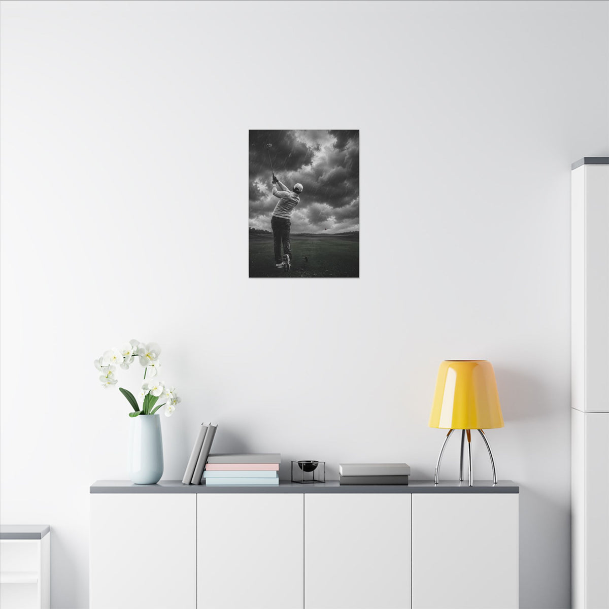 Storm Round - Golf Wall Art | Canvas