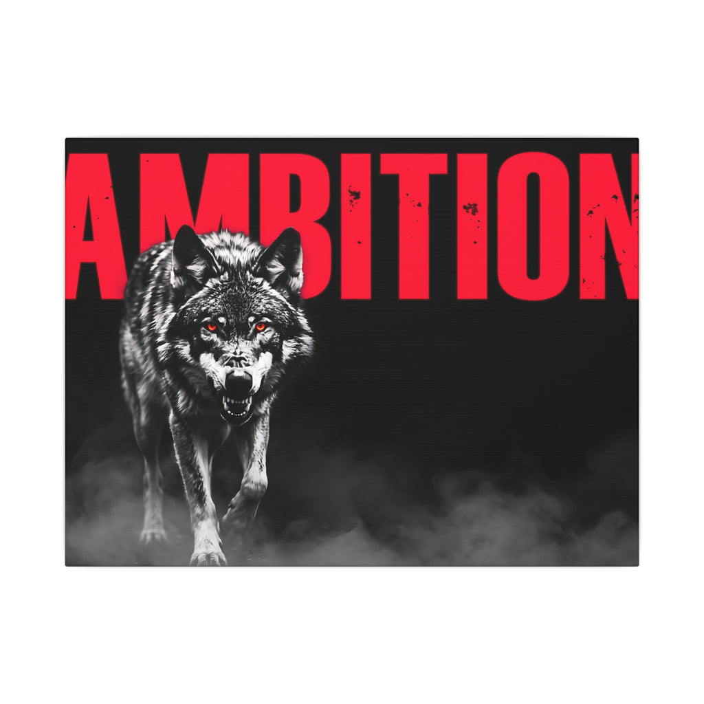 Ambition - Wolf Wall Art | Canvas (Landscape)