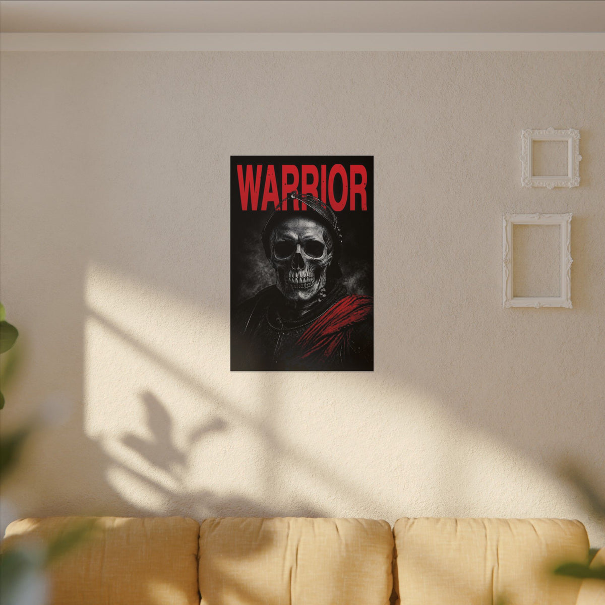 Warrior - Skull Painting | Canvas