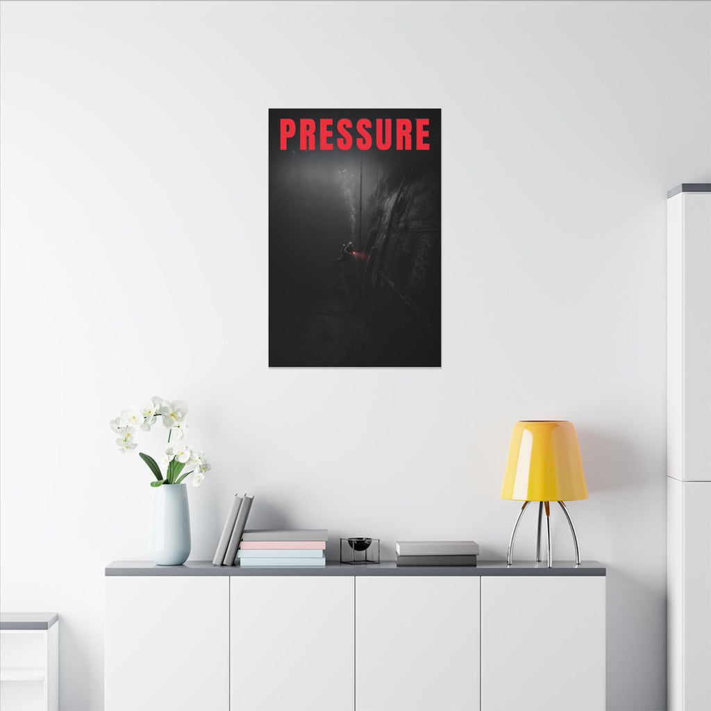Control the Pressure - Gym Wall Art | Canvas