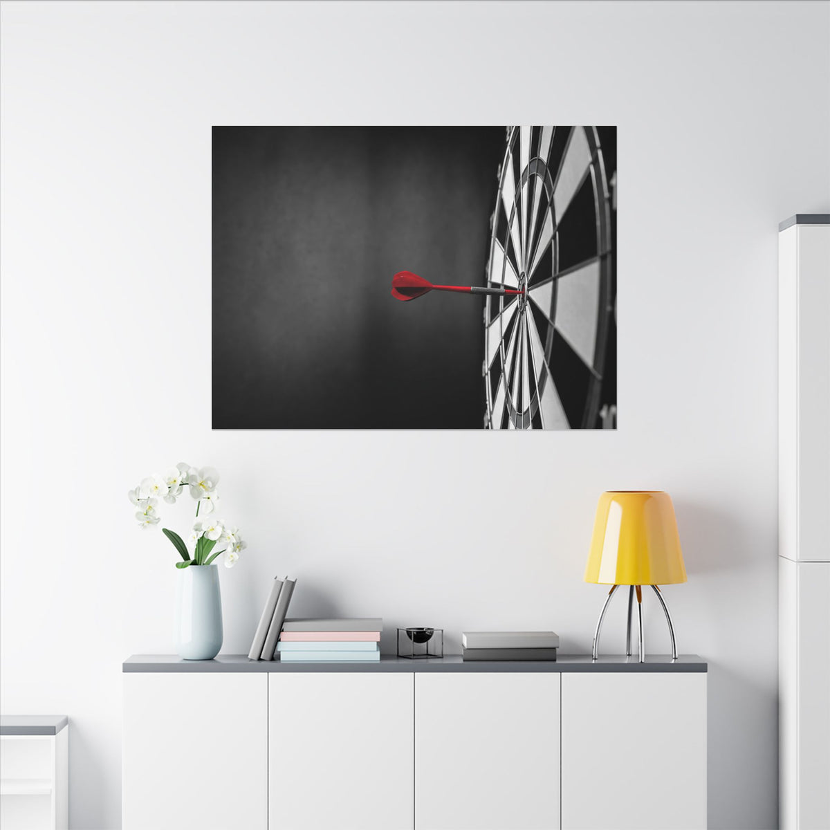 Dead Center - Mens Office Art | Canvas (Landscape)