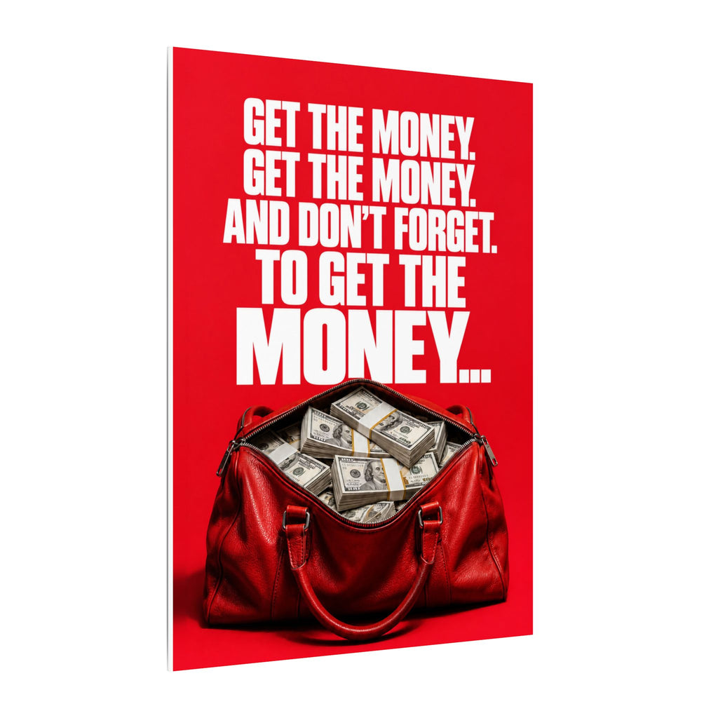 Get the Money - Money Wall Art | Canvas