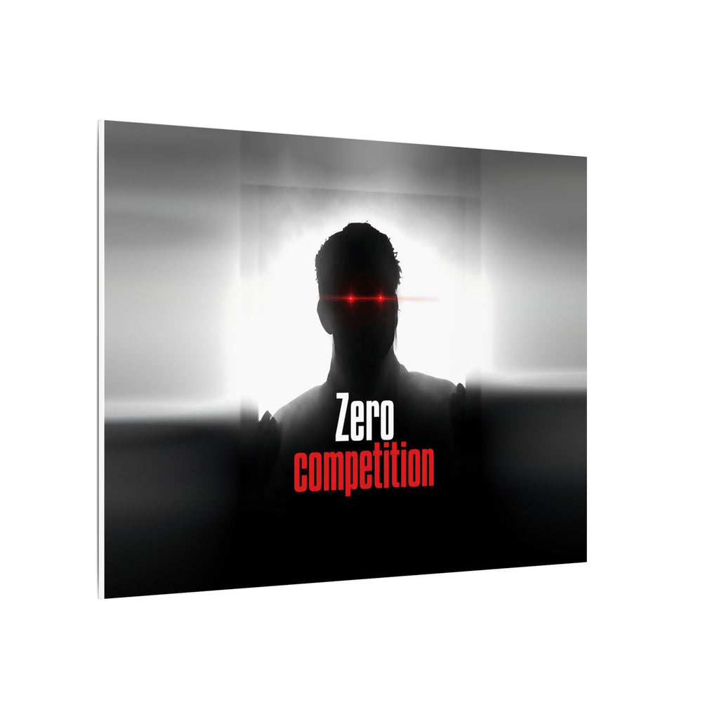 Zero Competition - Men's Office Wall Art | Canvas (Landscape)
