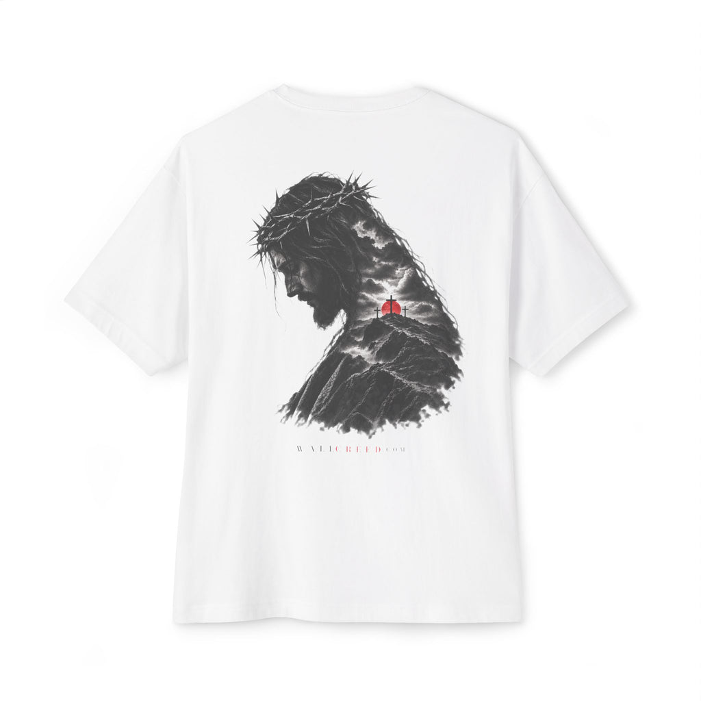 Three Crosses | Heavyweight Tee (Front + Back)