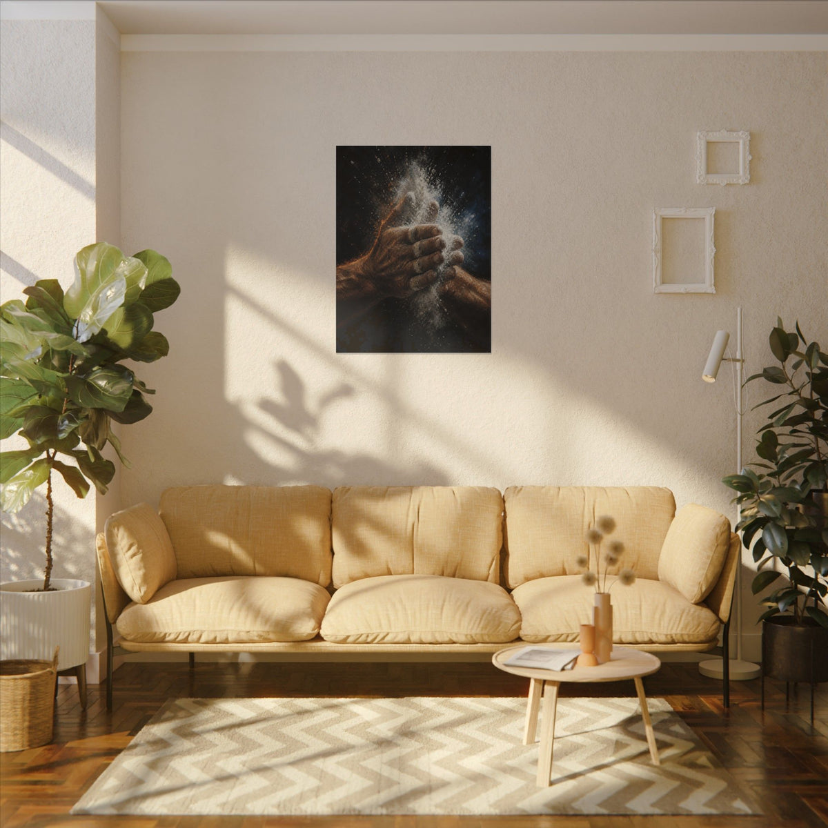 Chalk - Gym Wall Art | Canvas