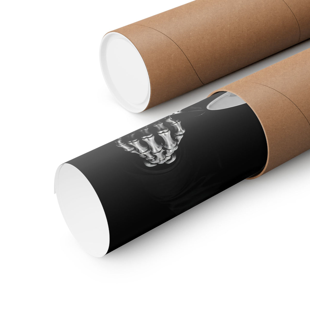 Closed Mouths - Dark Humor Wall Art | Matte Poster