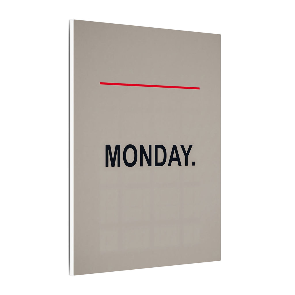 Monday - Office Wall Art | Canvas