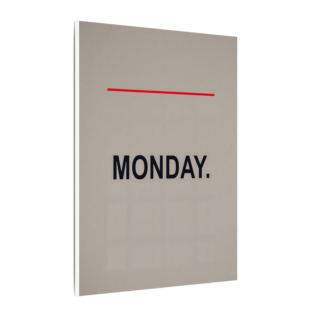 Monday - Office Wall Art | Canvas