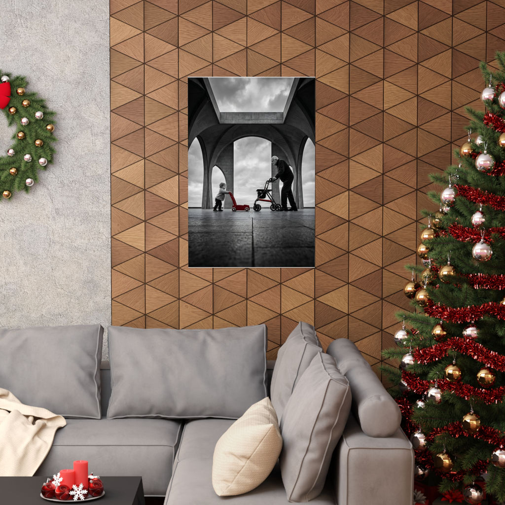 Between the Arches - Bedroom Wall Art | Matte Poster