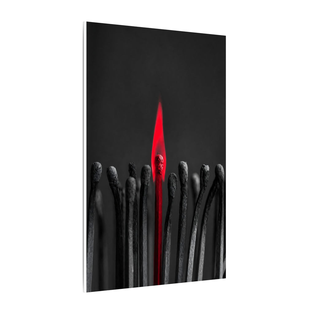 The One Still Burning - Office Wall Art For Men | Canvas
