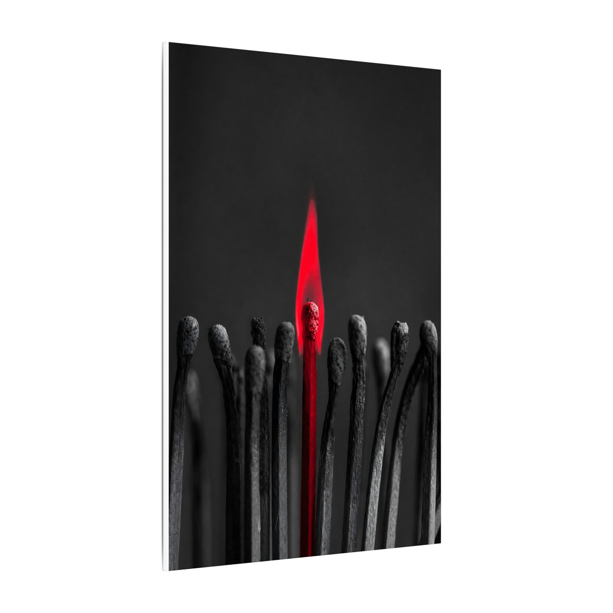 The One Still Burning - Office Wall Art For Men | Canvas