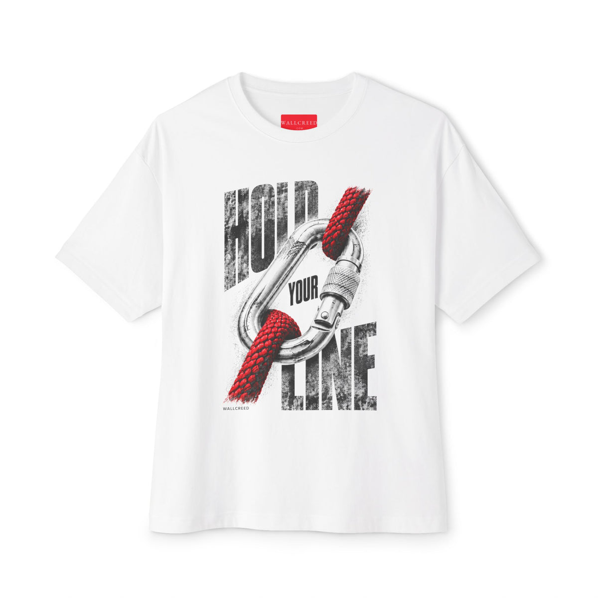 Hold Your Line | Heavyweight Tee (Front + Back)
