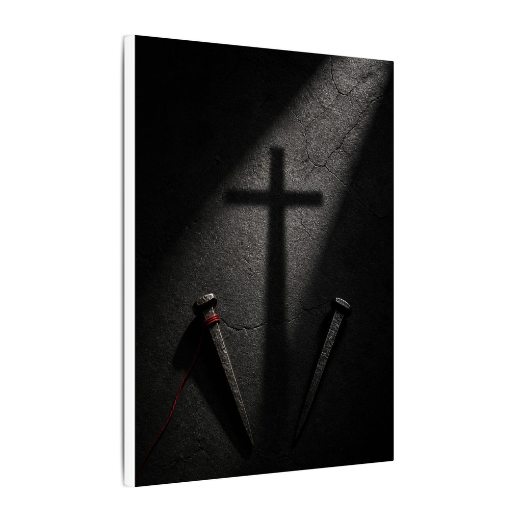 Nails and Shadow - Christian Wall Art | Canvas