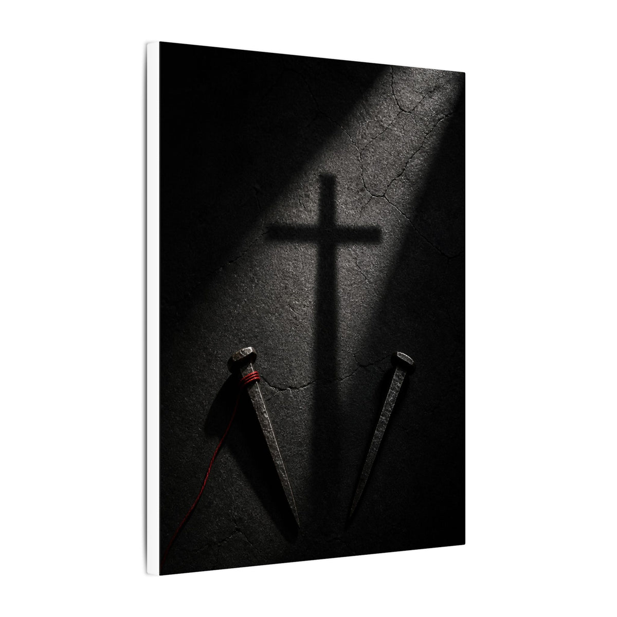 Nails and Shadow - Christian Wall Art | Canvas