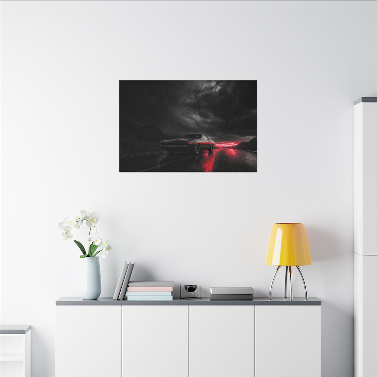 Desert Muscle - Muscle Car Wall Art | Canvas (Landscape)