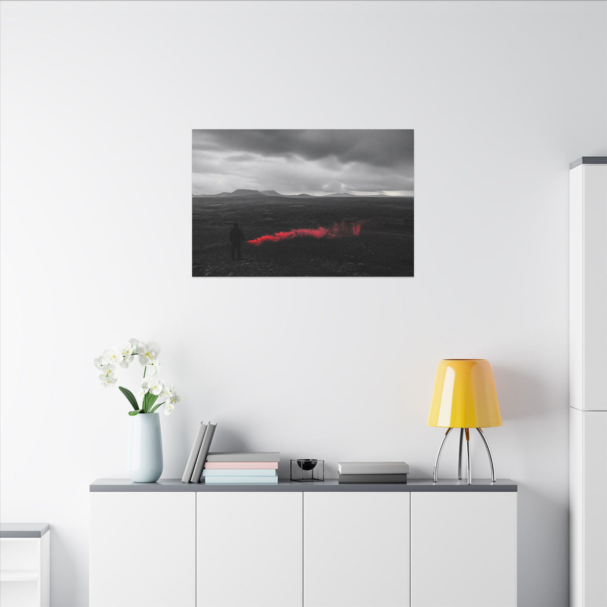 Refuse to Disappear - Above Bed Wall Art | Canvas (Landscape)