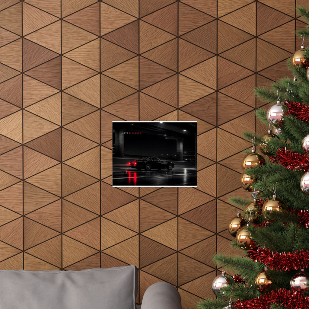 Move in Silence - Car Wall Art | Matte Poster (Landscape)