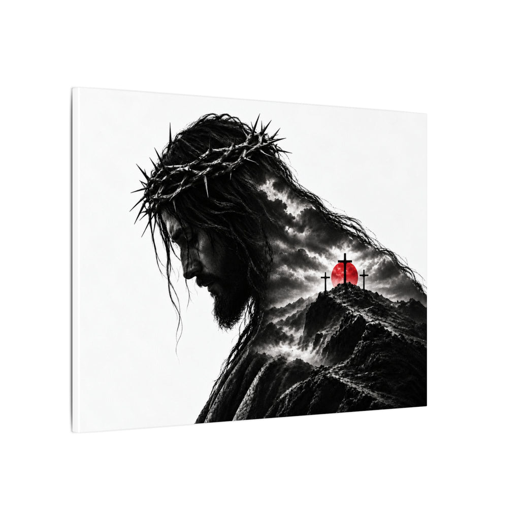 Three Crosses - Christian Wall Art | Canvas (Landscape)