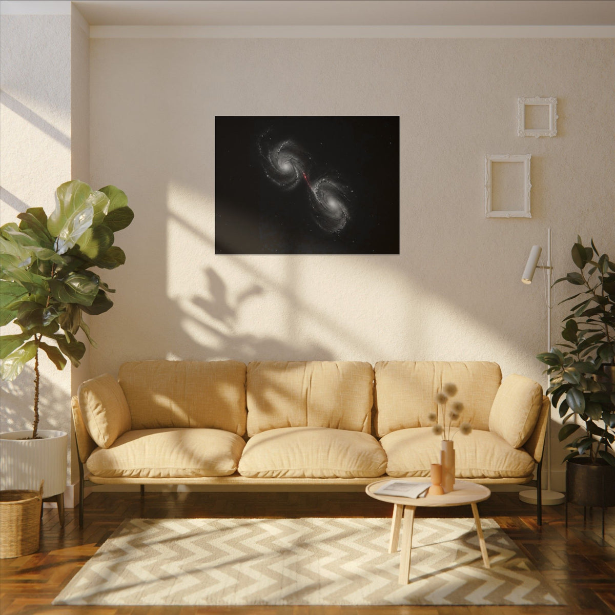 Collision Course - Space Wall Art | Canvas (Landscape)