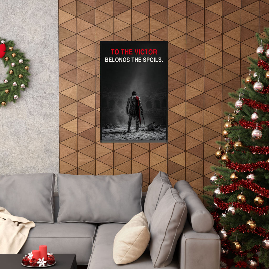 To the Victor - Gladiator Wall Art | Matte Poster