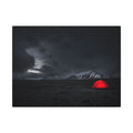 Red Tent - Wall Art Above Bed | Canvas (Landscape)