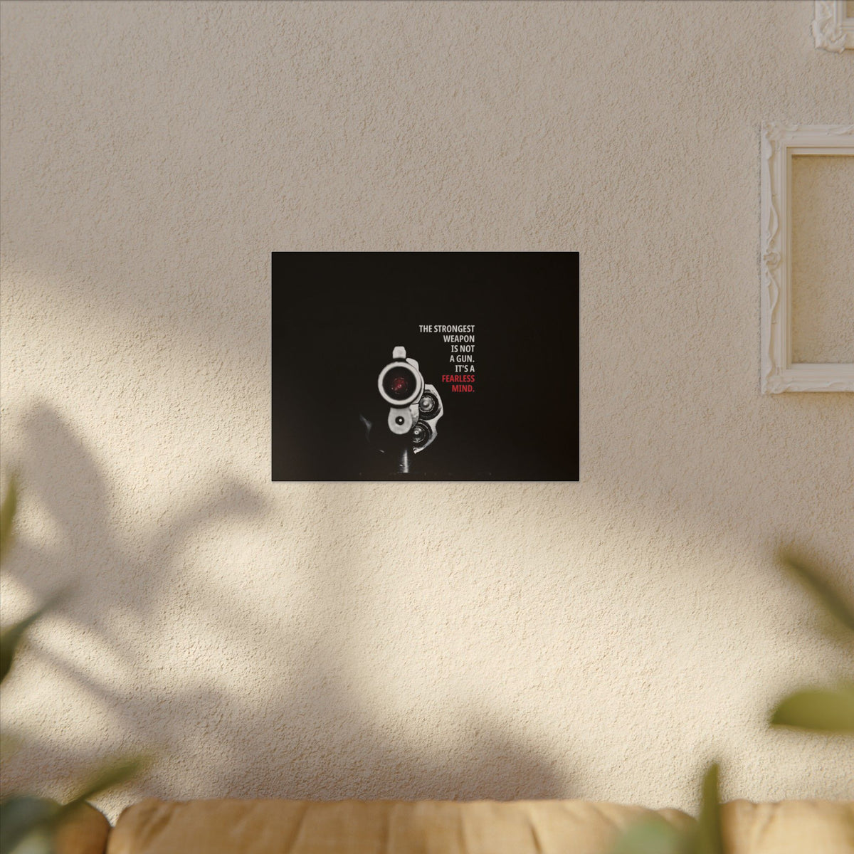 A Fearless Mind - Mindset Wall Art | Canvas (Landscape)