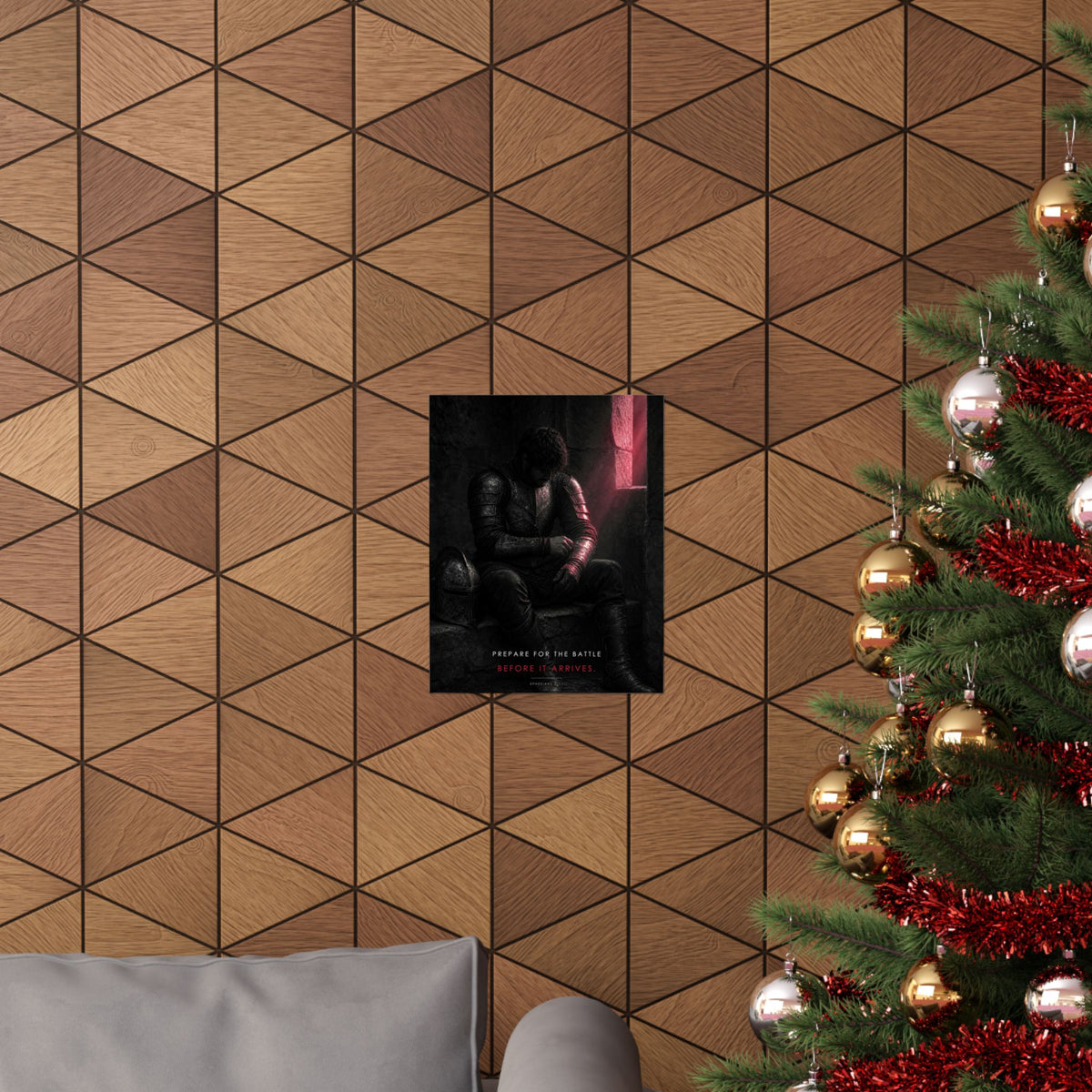 Before the Battle - Armor of God Wall Art | Matte Poster