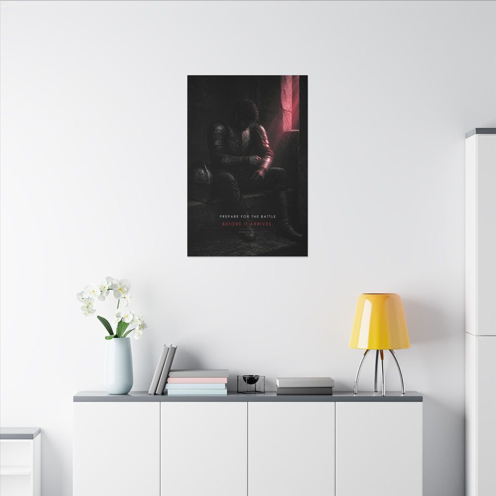 Before the Battle - Armor of God Wall Art | Canvas