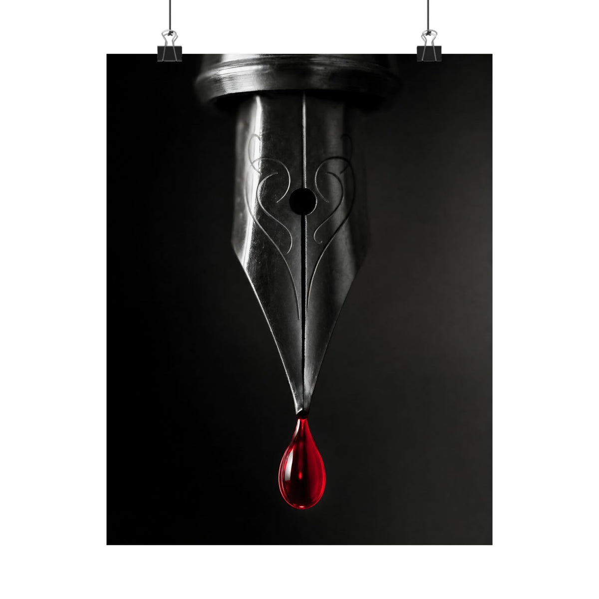The First Drop - Professional Office Art | Matte Poster