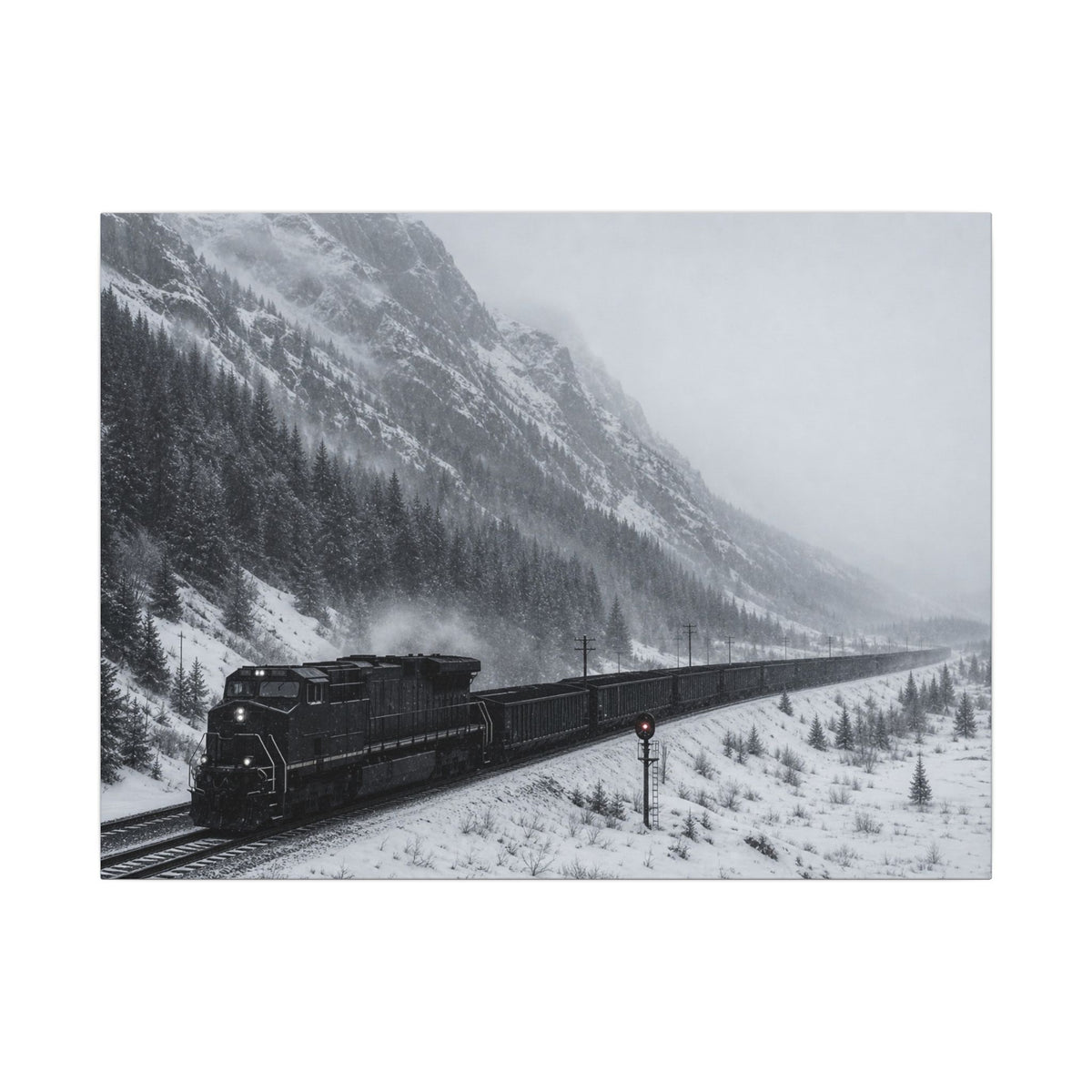 Keep Moving - Master Bedroom Wall Art | Canvas (Landscape)