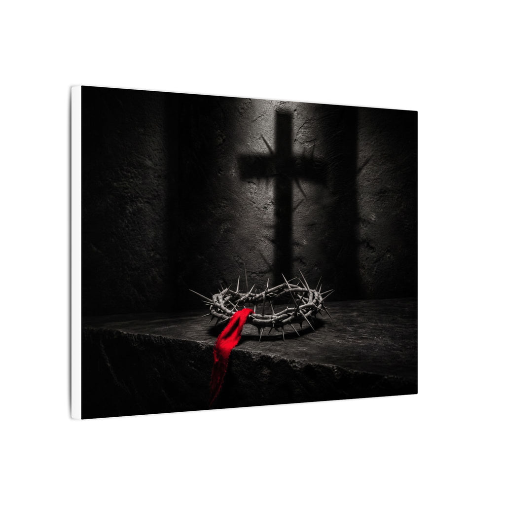 Crown and Shadow - Crown of Thorns Wall Art | Canvas (Landscape)