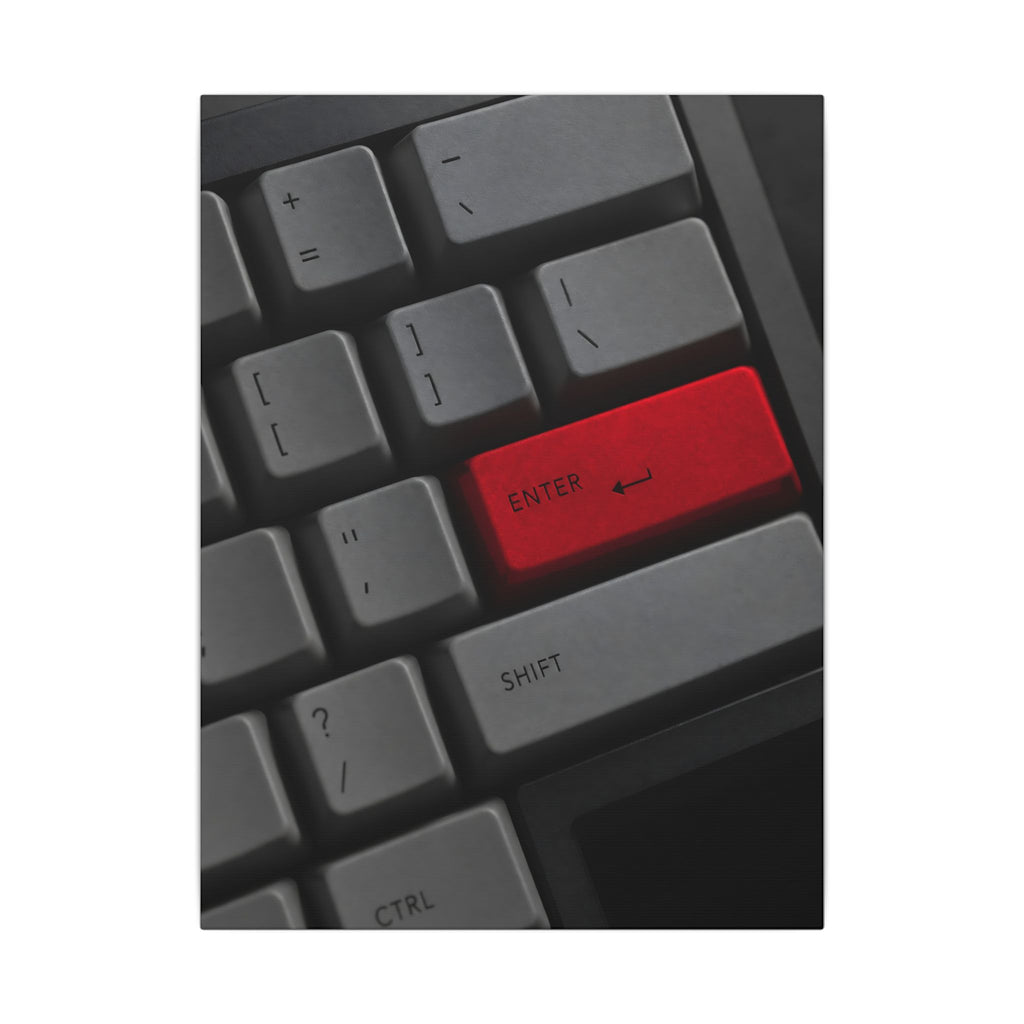 Press Enter - Office Artwork | Canvas