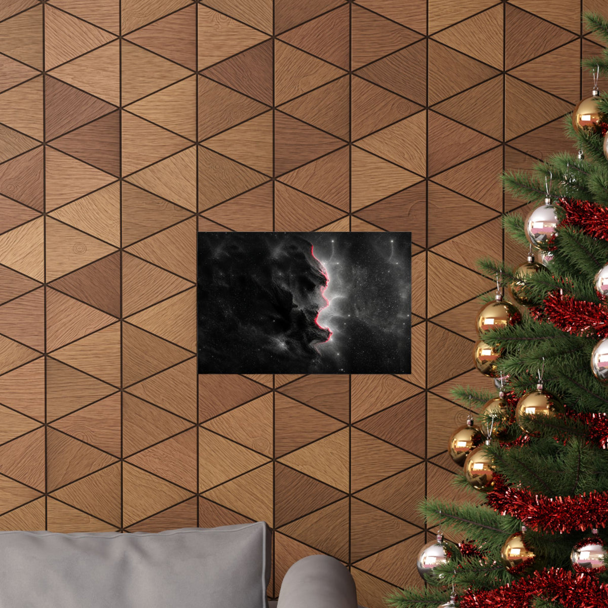 Cosmic River - Space Wall Art | Matte Poster (Landscape)