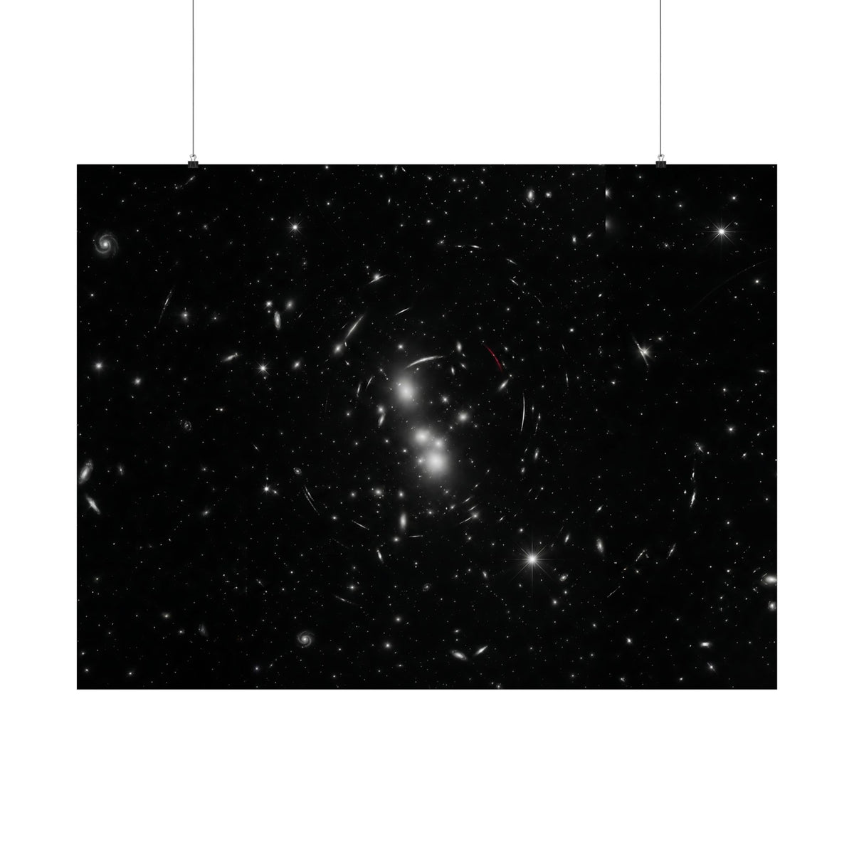 Three Worlds - Space Wall Art | Matte Poster (Landscape)