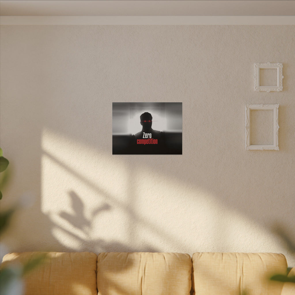 Zero Competition - Men's Office Wall Art | Canvas (Landscape)