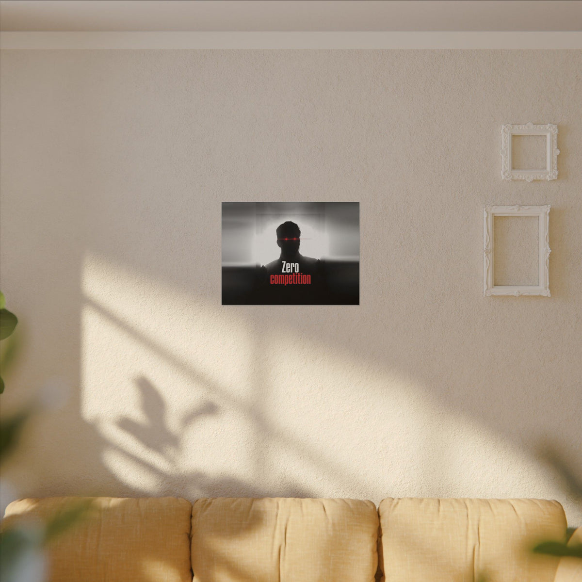 Zero Competition - Men's Office Wall Art | Canvas (Landscape)