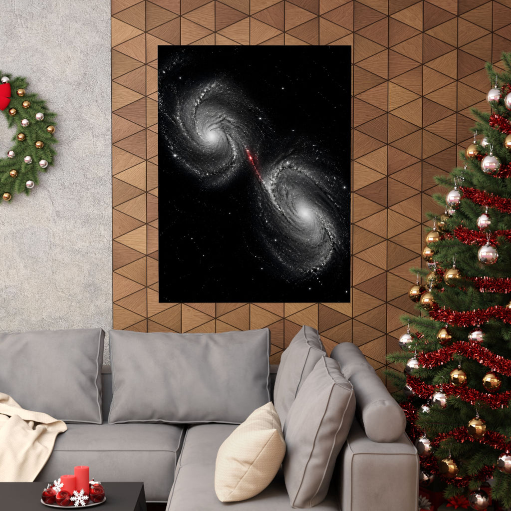 Collision Course - Space Wall Art | Matte Poster
