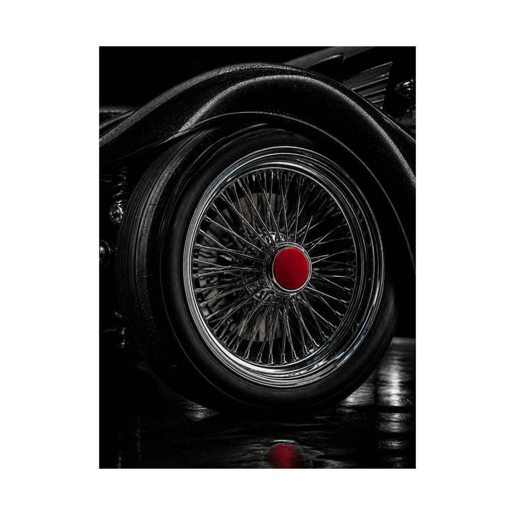 Spoke and Steel - Classic Car Wall Art | Matte Poster