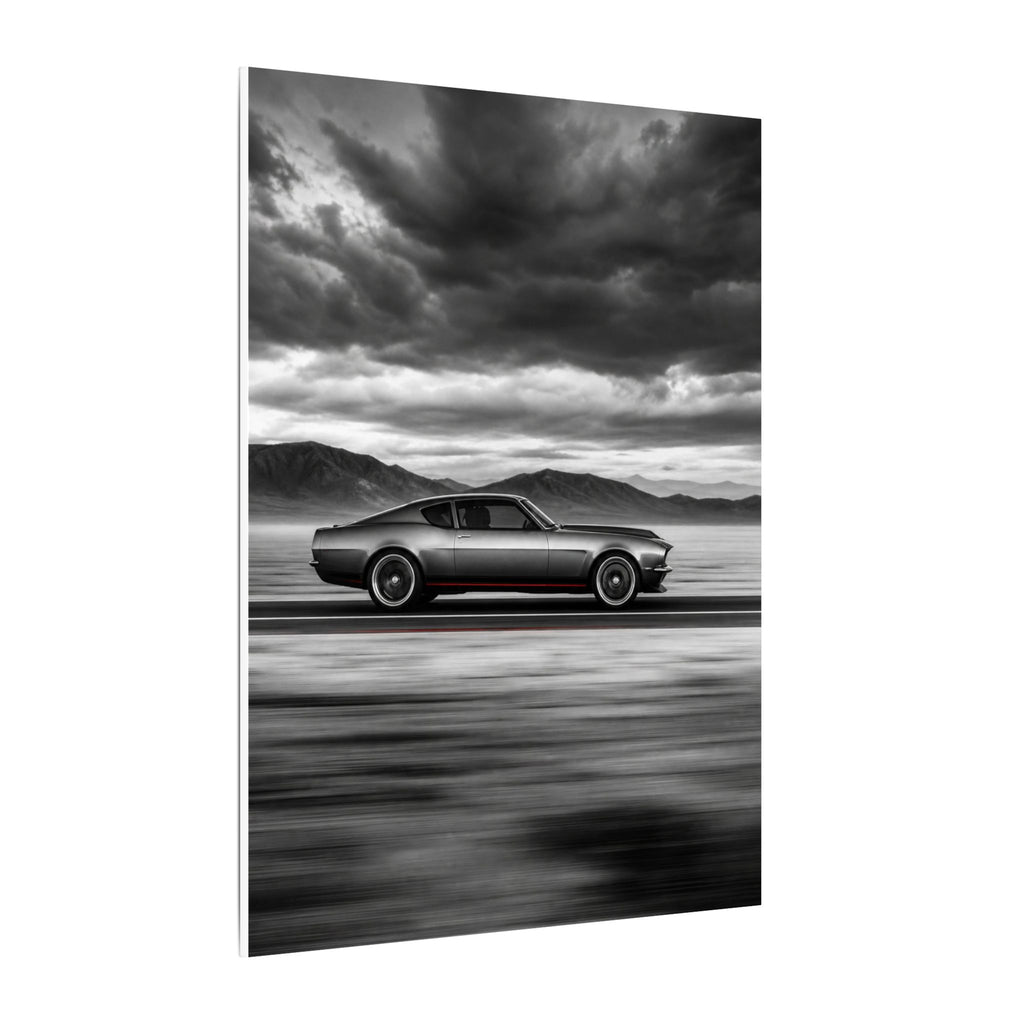 Open Road Velocity - Muscle Car Wall Art | Canvas