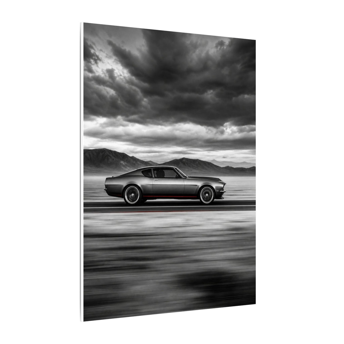 Open Road Velocity - Muscle Car Wall Art | Canvas