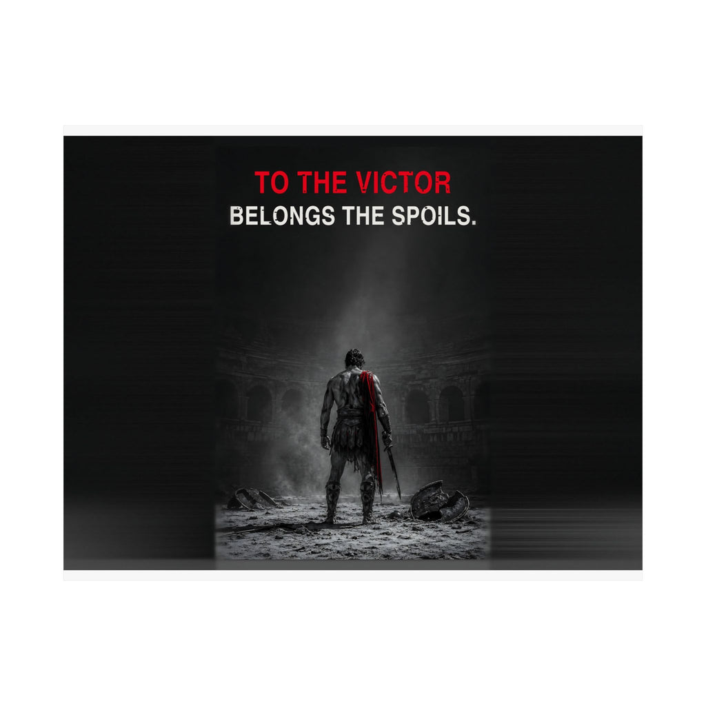 To the Victor - Gladiator Wall Art | Matte Poster (Landscape)
