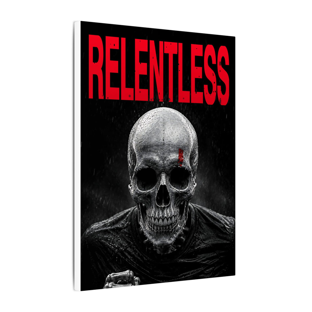 Relentless - Skull Wall Art | Canvas