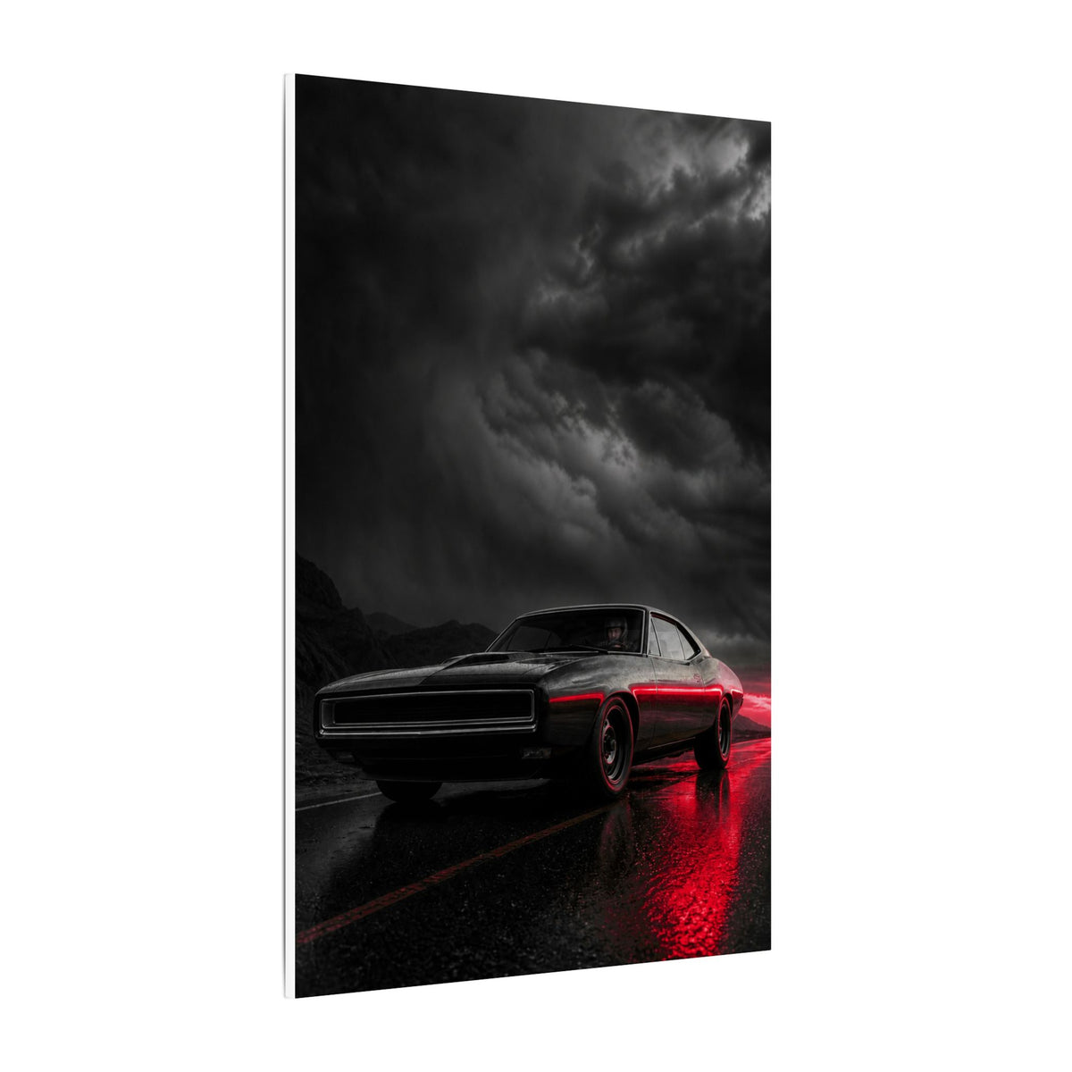 Desert Muscle - Muscle Car Wall Art | Canvas