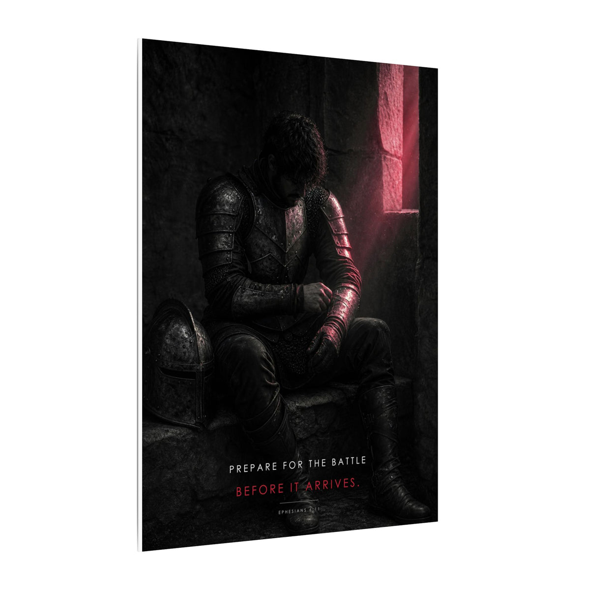 Before the Battle - Armor of God Wall Art | Canvas