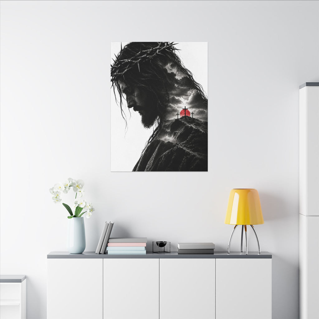 Three Crosses - Christian Wall Art | Canvas