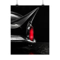 Ruby Tail - Classic Car Wall Art | Matte Poster