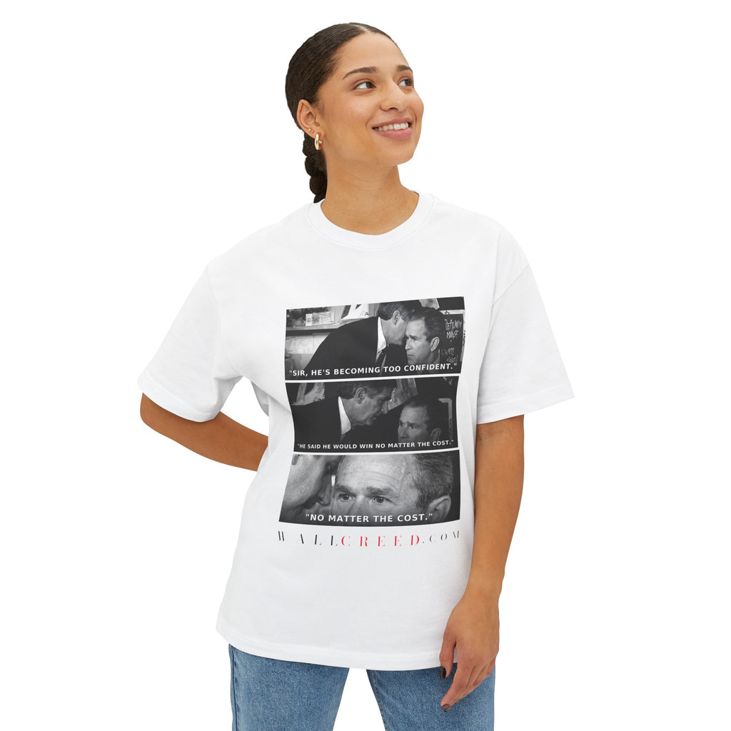No Matter the Cost | Heavyweight Tee (Front + Back)